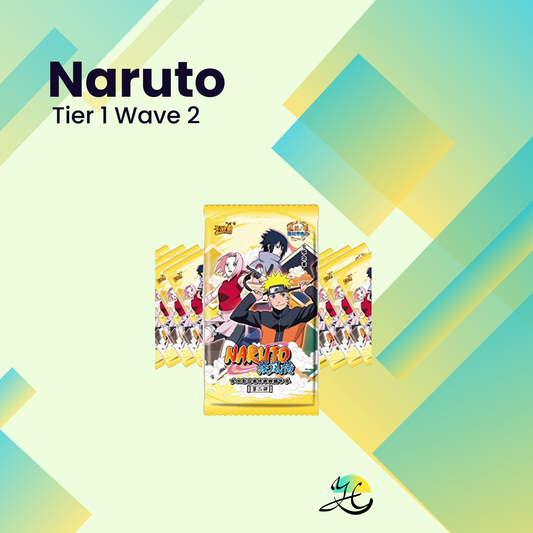 Naruto Booster box/Yellow Pack/Yellow Tier 1 wave 2