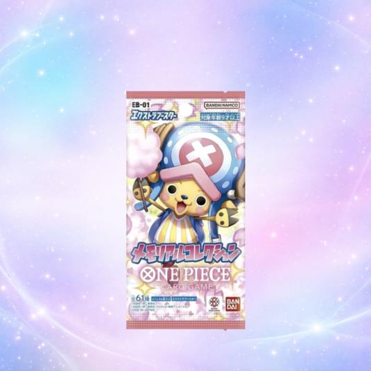 One Piece Card Game – EB-01 Extra Booster – Booster Japonais