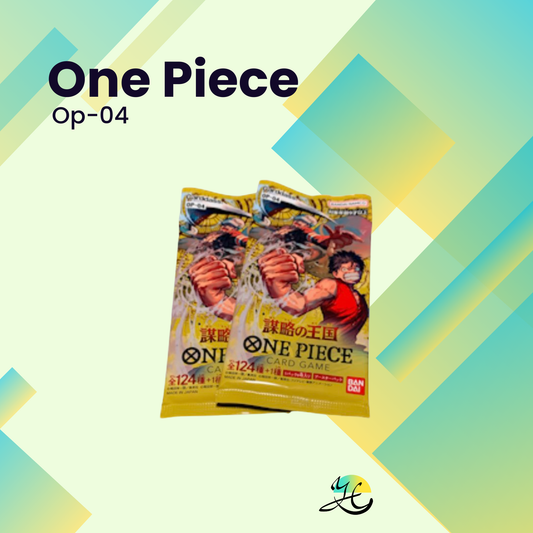 One piece 4 booster box/Unit package