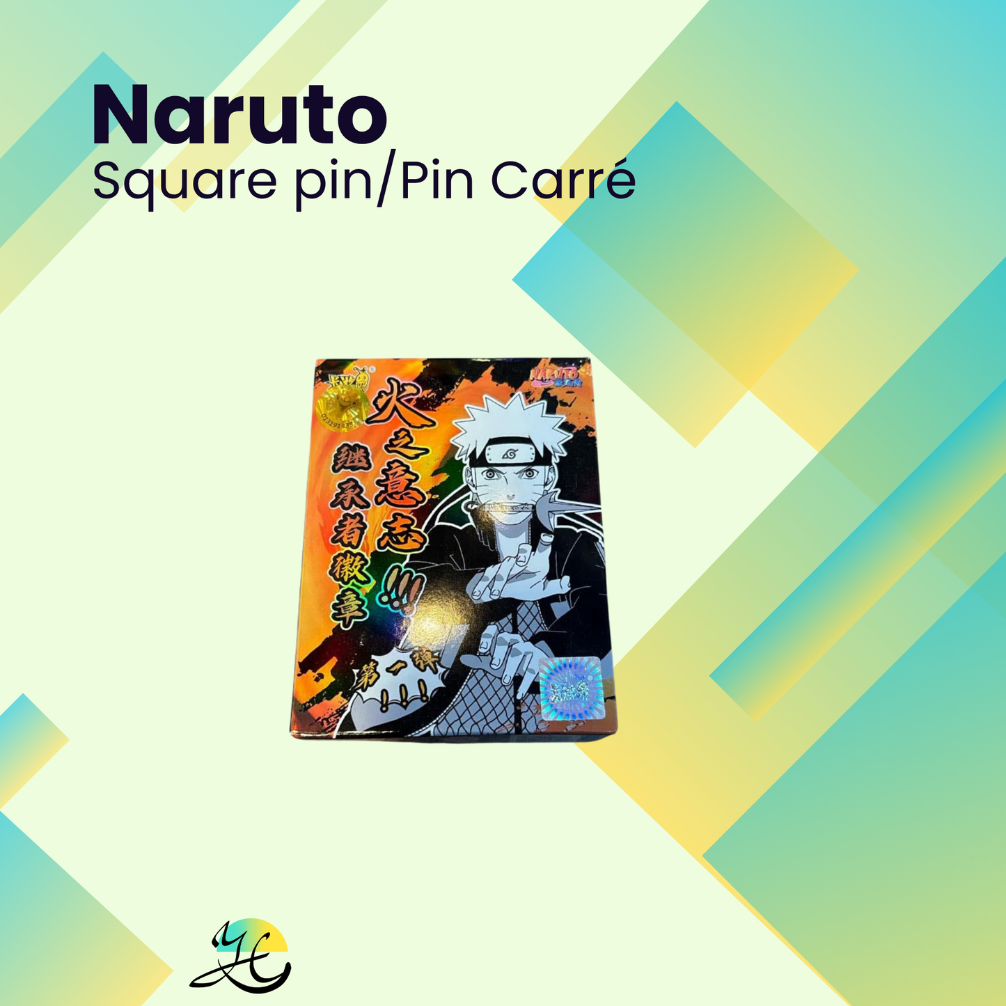 Naruto Square/carré pin