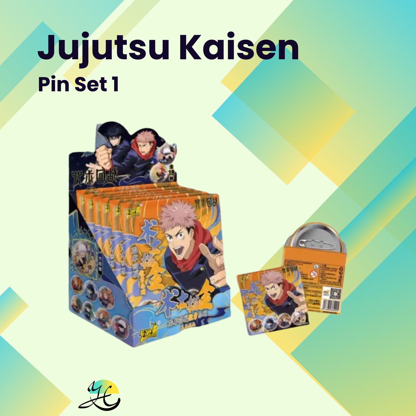 Jujutsu Kaisen Pin Set 1