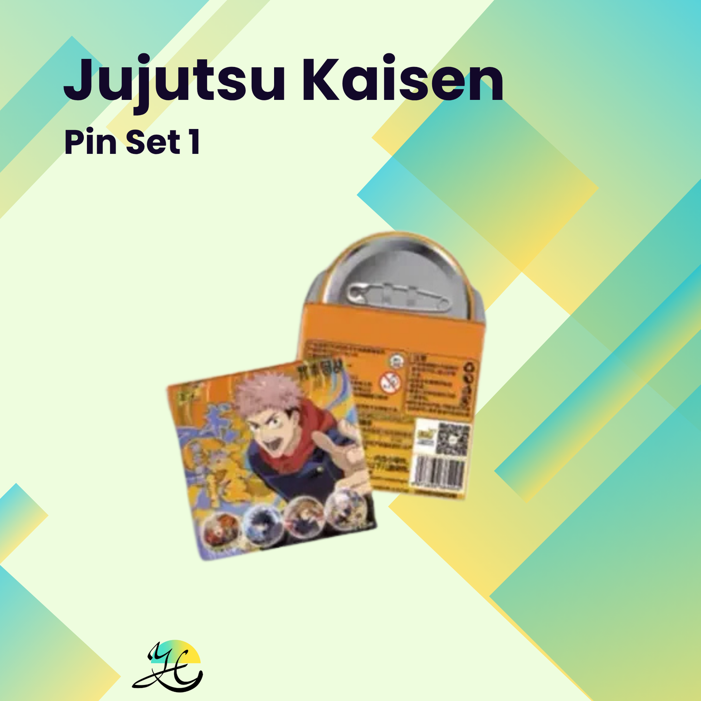 Jujutsu Kaisen Pin Set 1