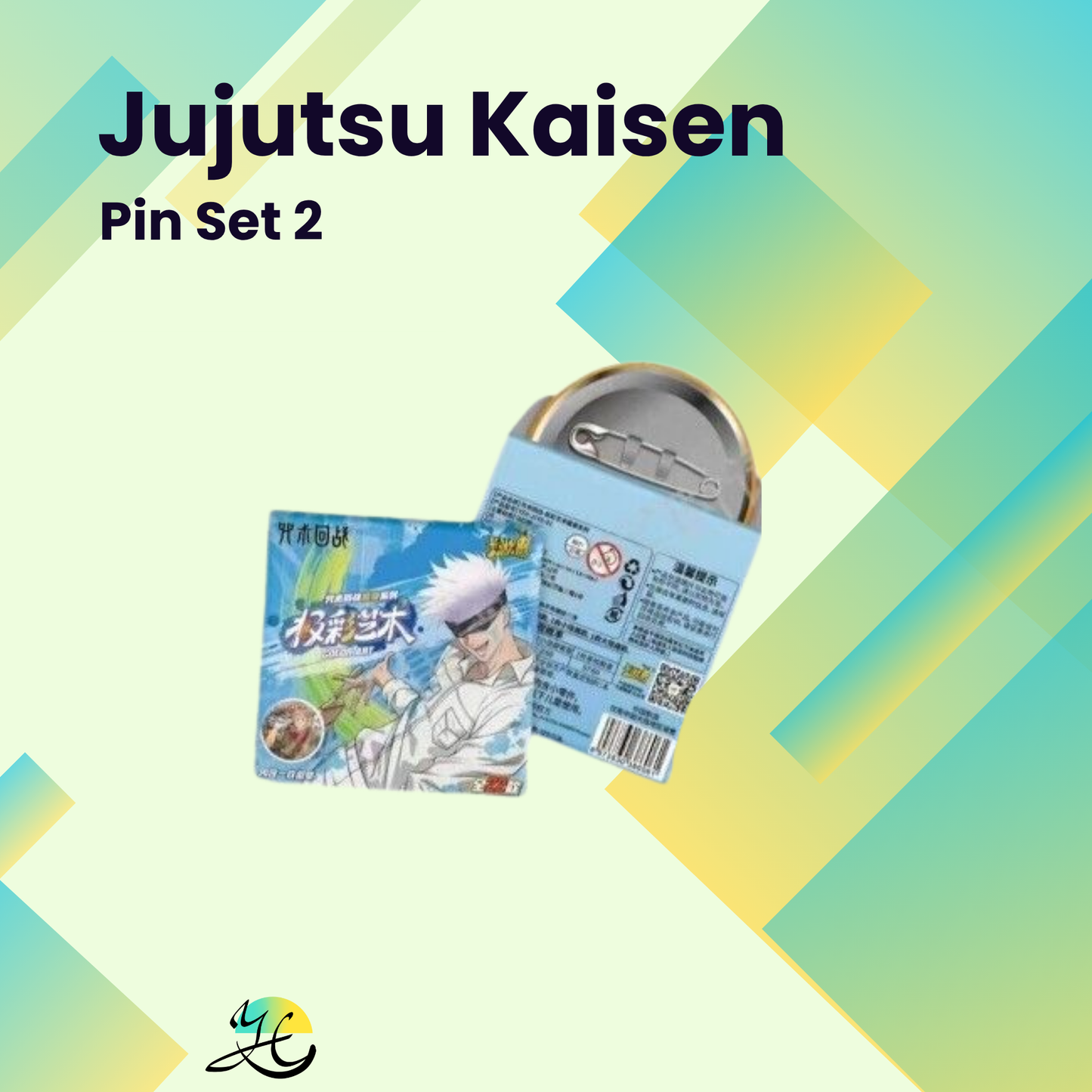 Jujutsu Kaisen Pin Set 2