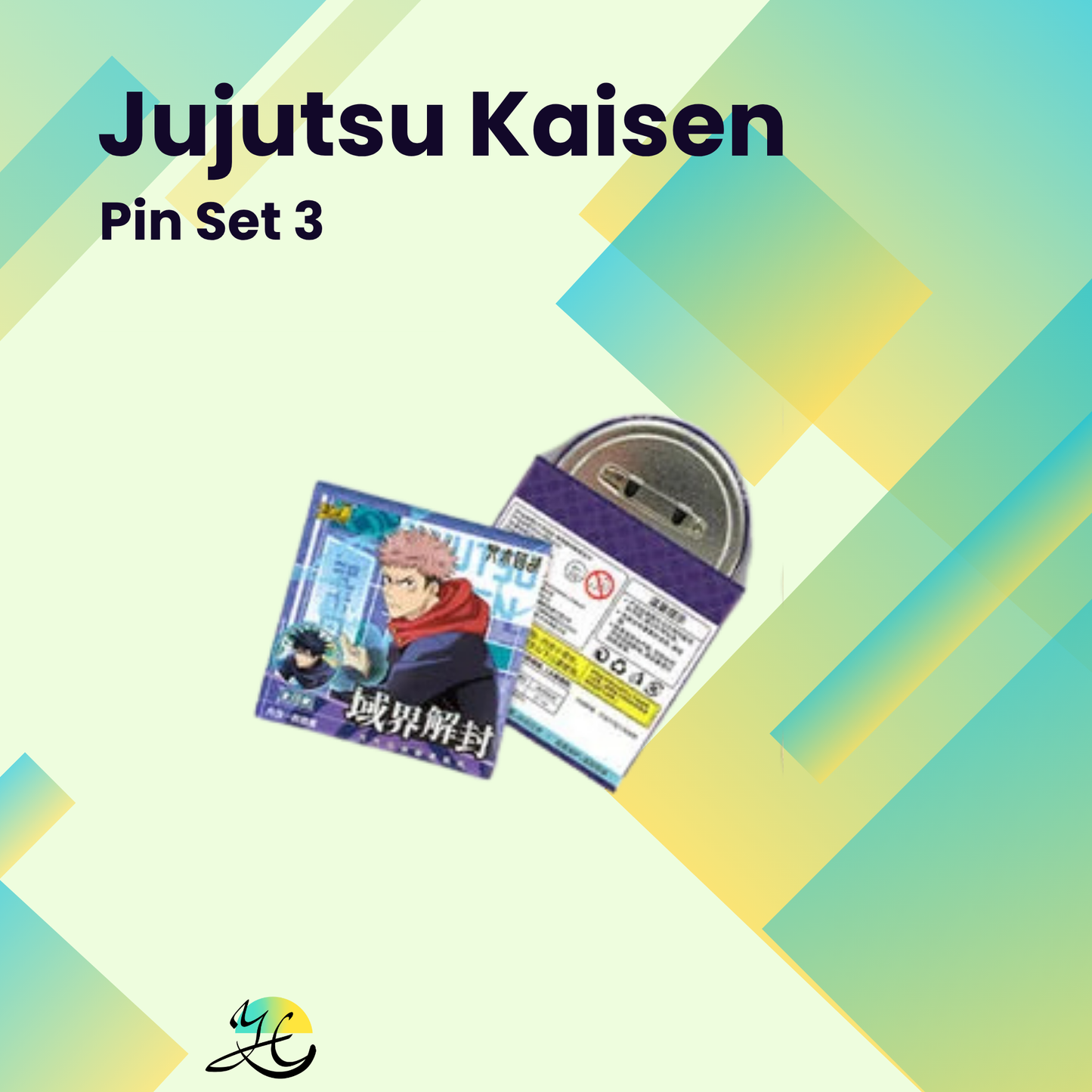 Jujutsu Kaisen Pin Set 3