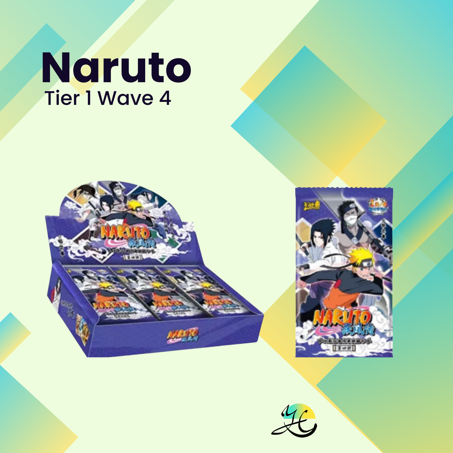 Naruto Booster box/dark purple Pack/dark purple Tier 1 Wave 4