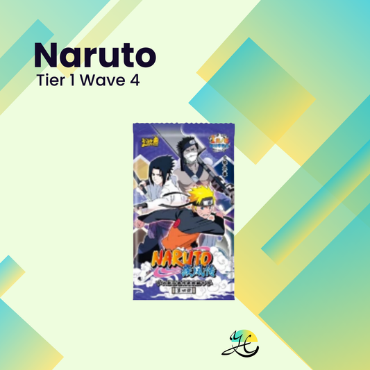 Naruto Booster box/dark purple Pack/dark purple Tier 1 Wave 4