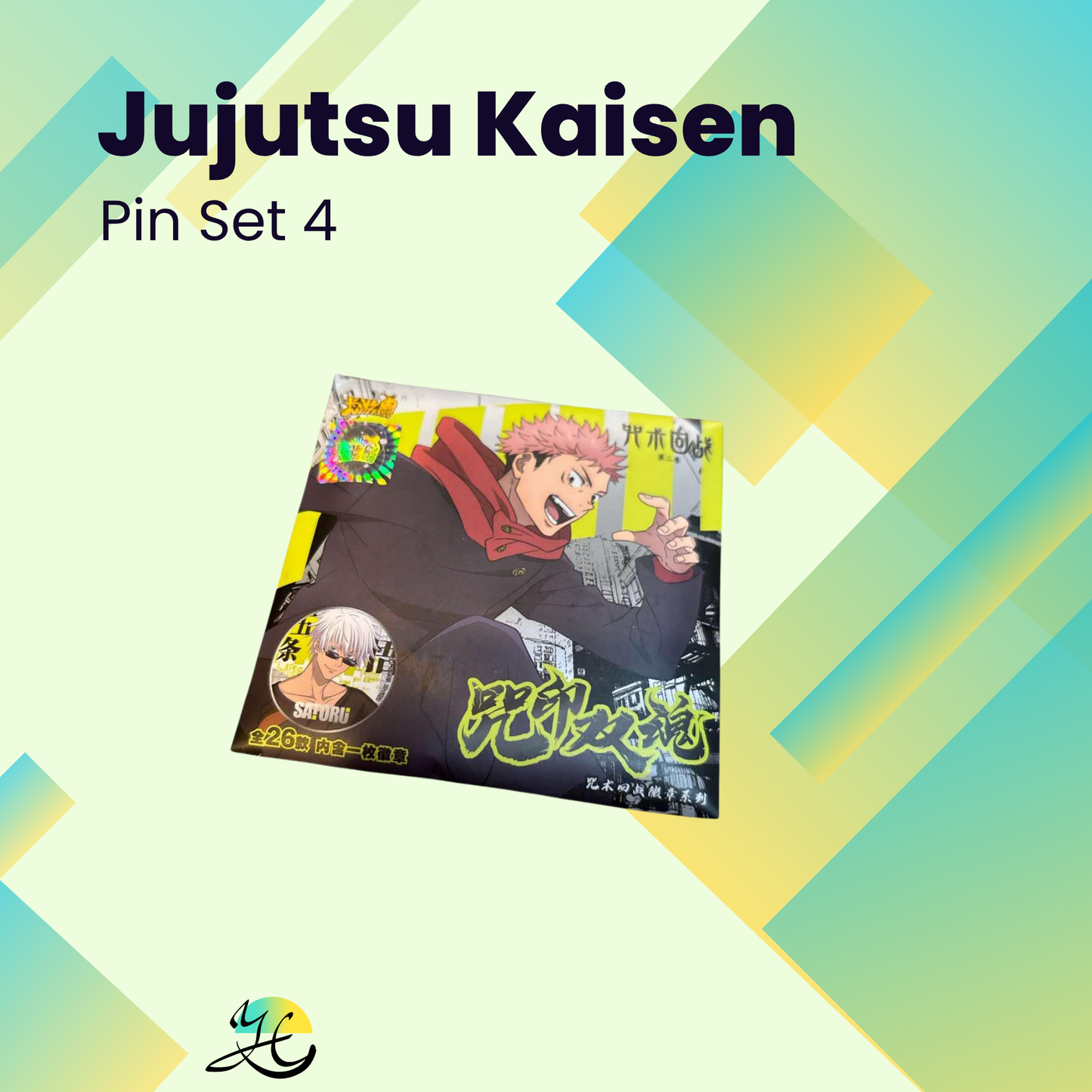 Jujutsu Kaisen Pin Set 4