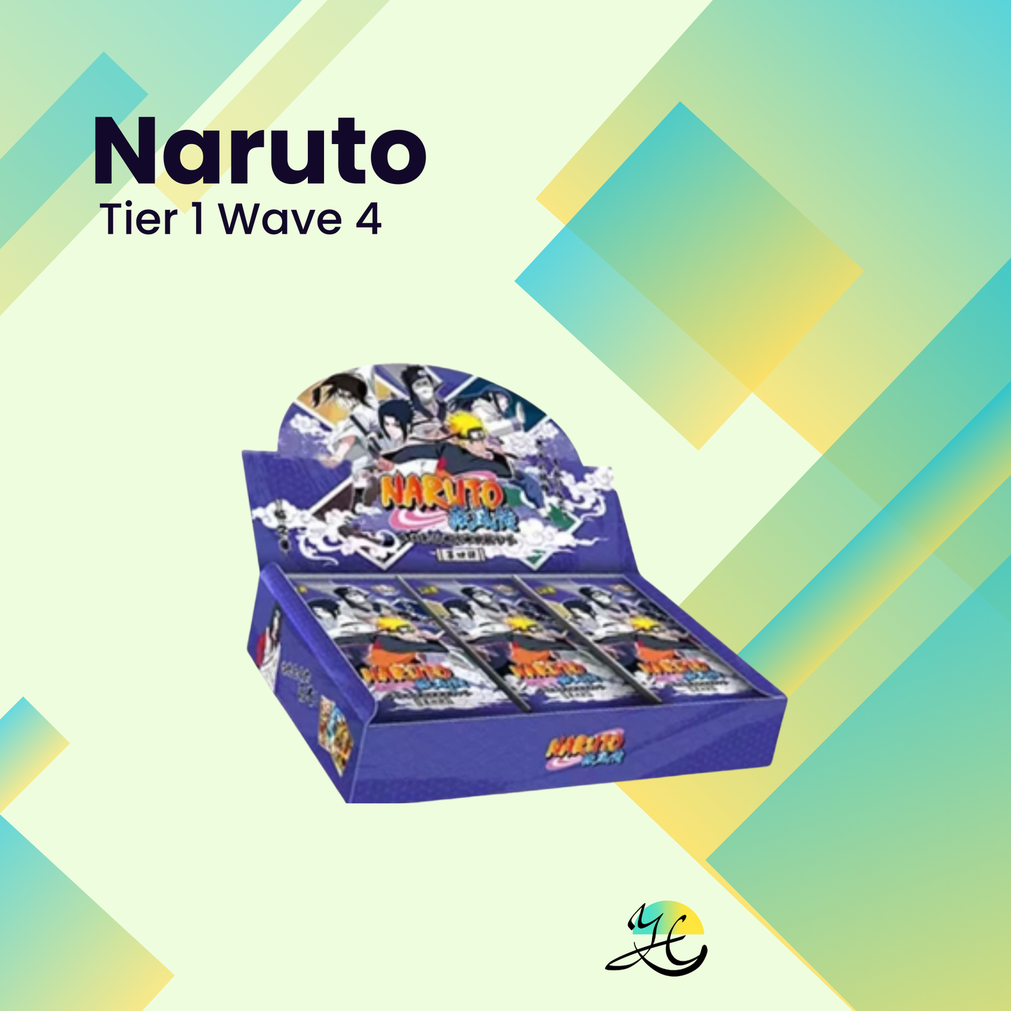 Naruto Booster box/dark purple Pack/dark purple Tier 1 Wave 4