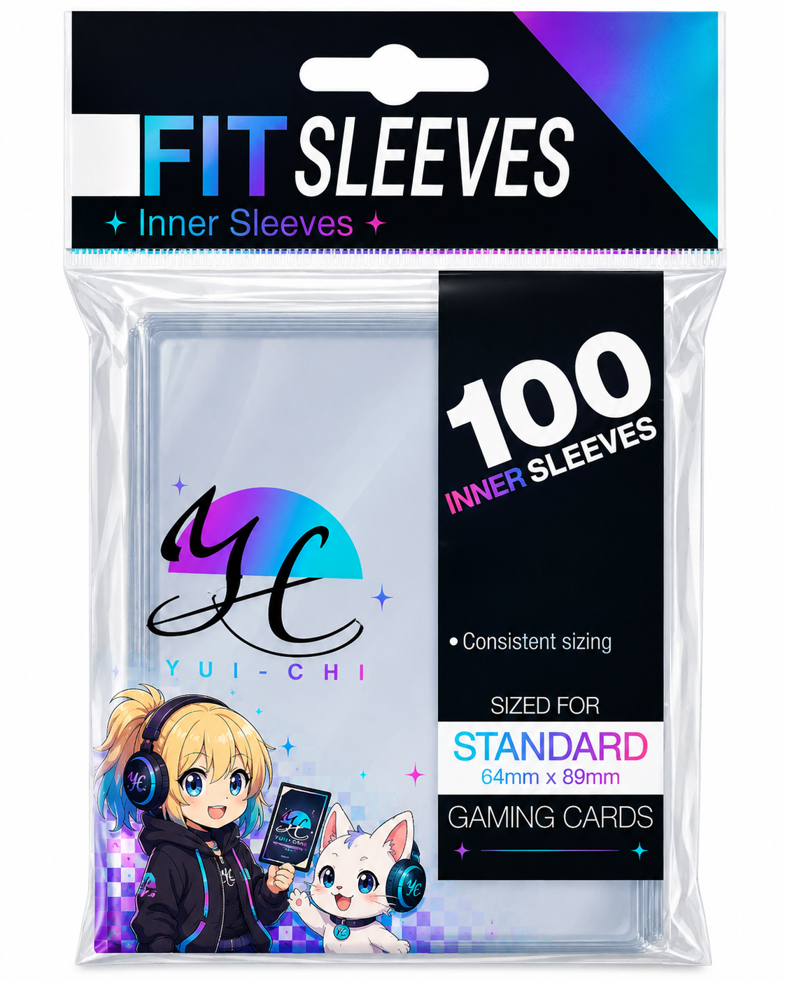 Fit Sleeves Premium Yui-Chi – Standard (100 unités)