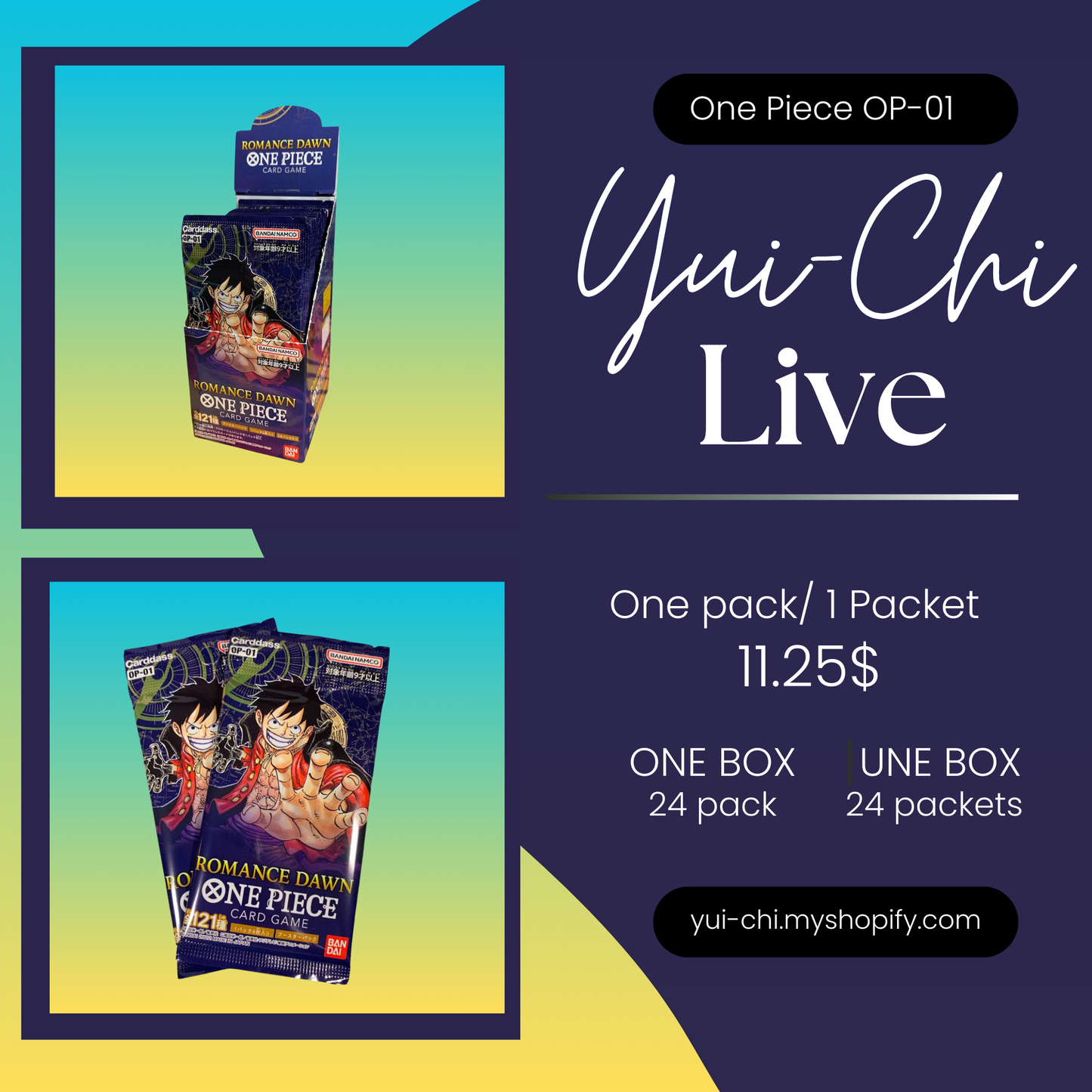 (Live) One Piece OP-01