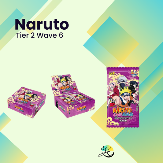 Naruto Booster box/magenta Pack/Magenta Tier 2 Wave 6