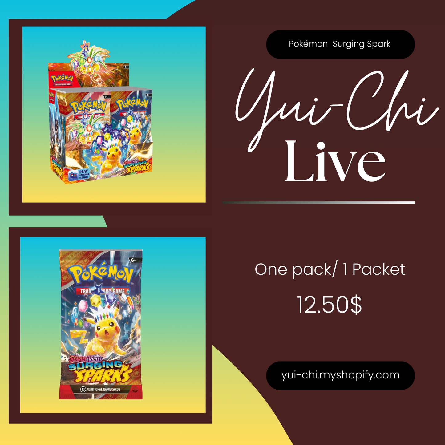 (Live) Pokémon Surging sparks