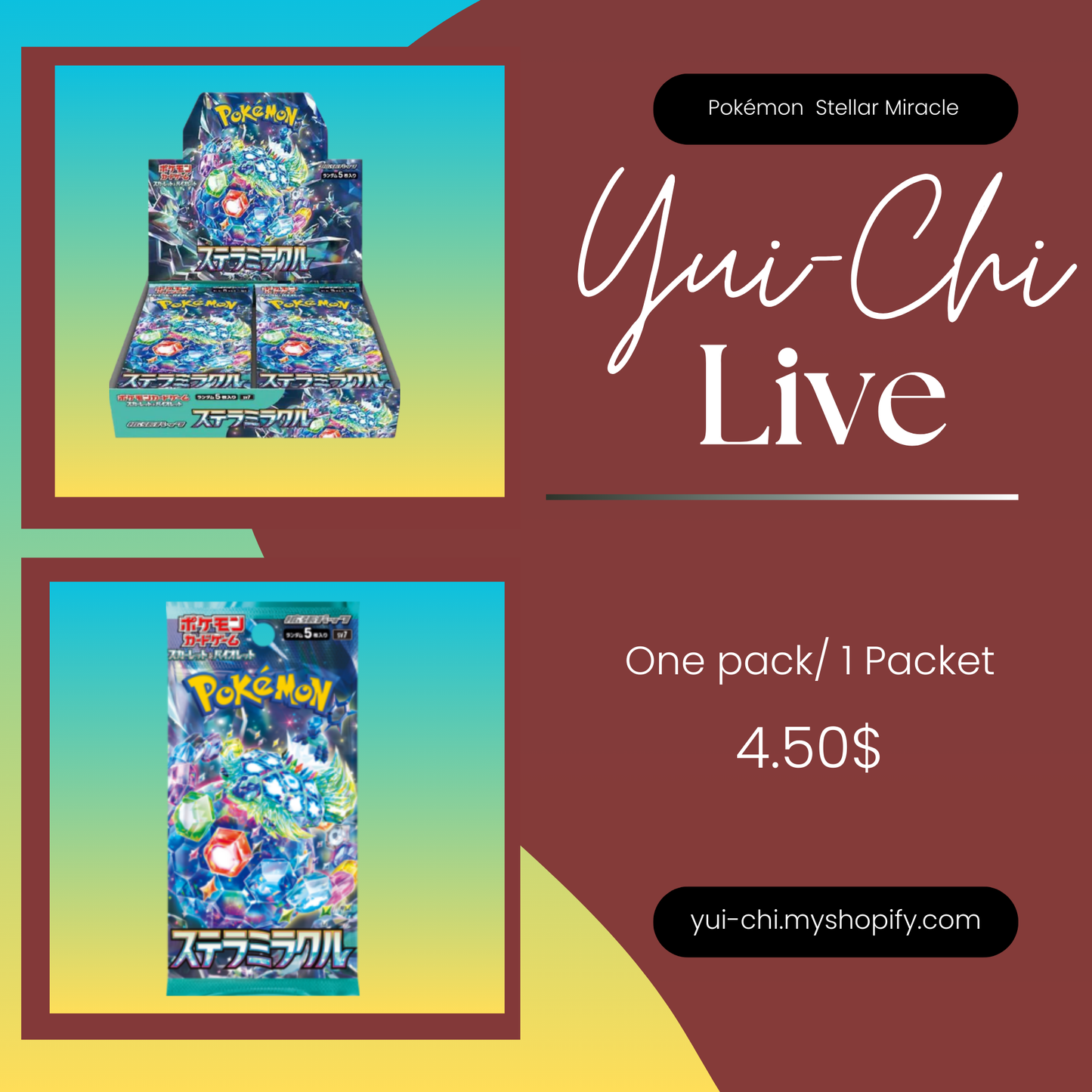 (Live) Japanese Pokémon Stellar Miracle