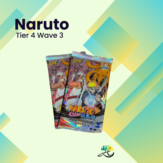 Naruto Booster box Naruto/Killer Bee Pack/Killer Bee Tier 4 Wave 3