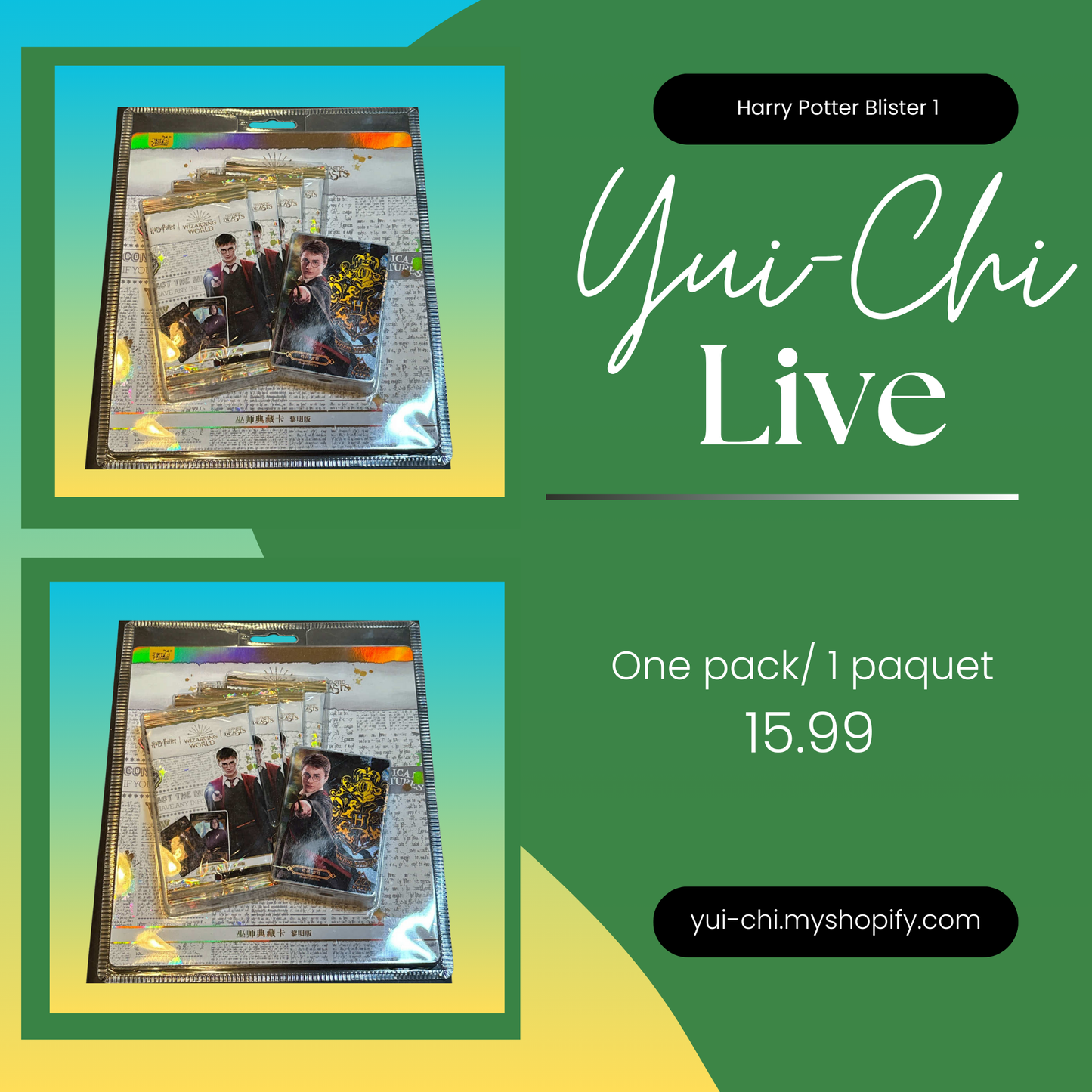 (Live) Harry potter Blister