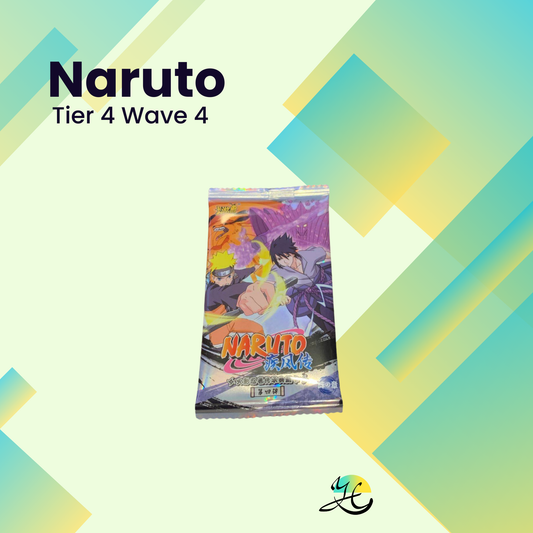 Naruto Booster box 20th anniversary Naruto-kyubi/sasuke-susano Tier 4 Wave 4