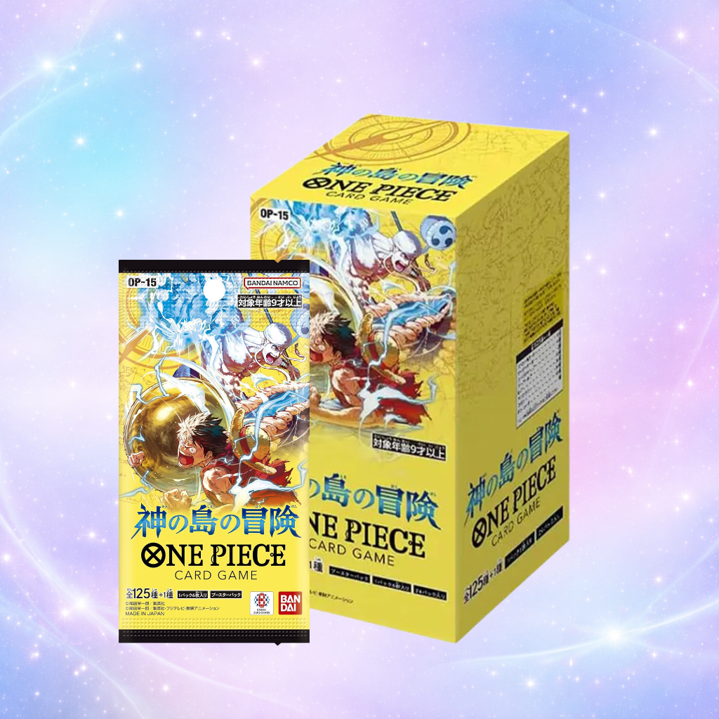 One Piece Card Game OP-15 – The Adventure on God’s Island Booster Box (Japanese)