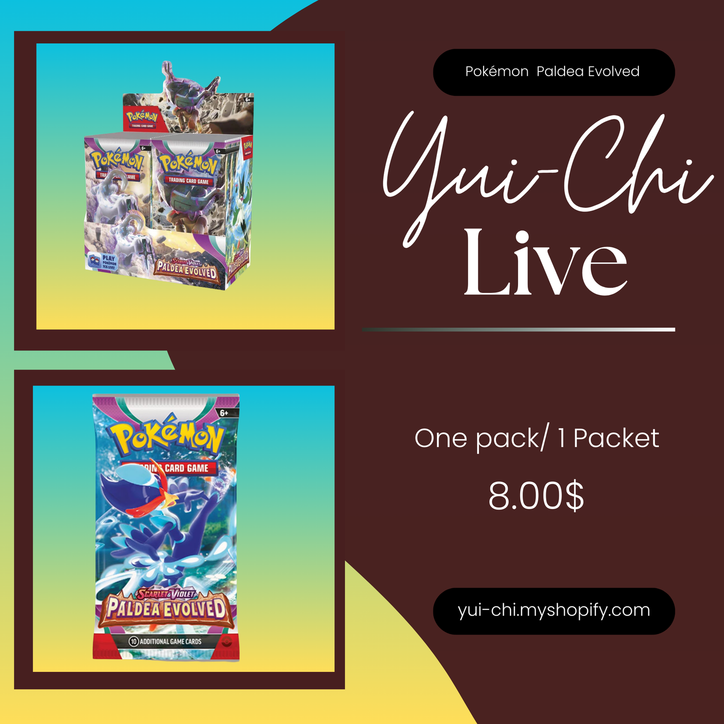 (Live) Pokémon Paldea Evolved