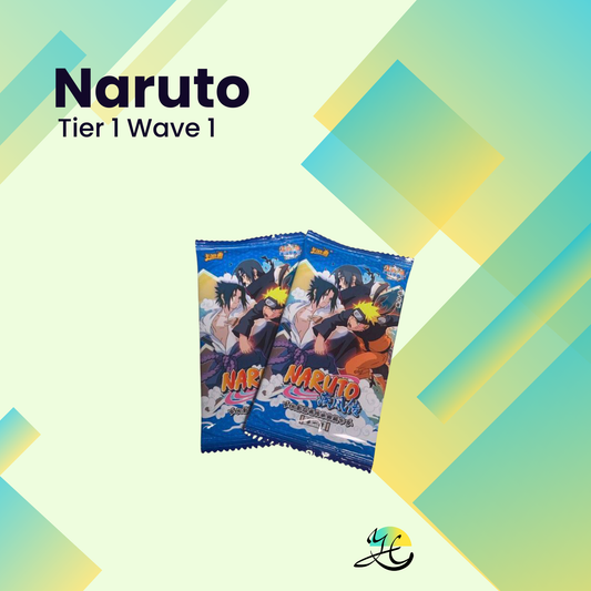 Naruto Booster box/blue Pack/blue Tier 1 Wave 1