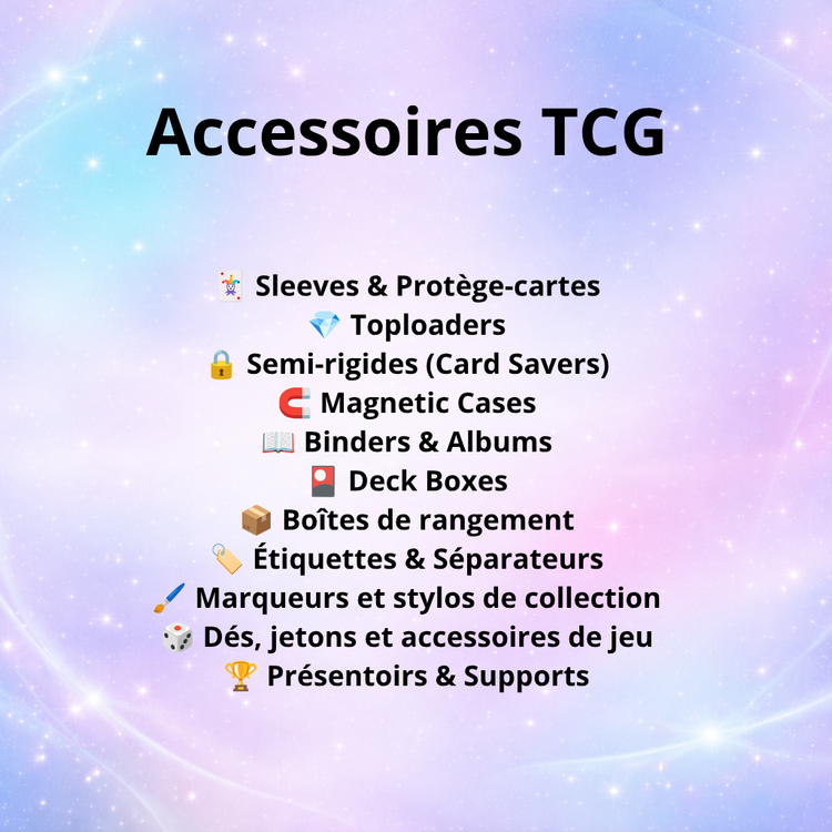 Accessoires TCG