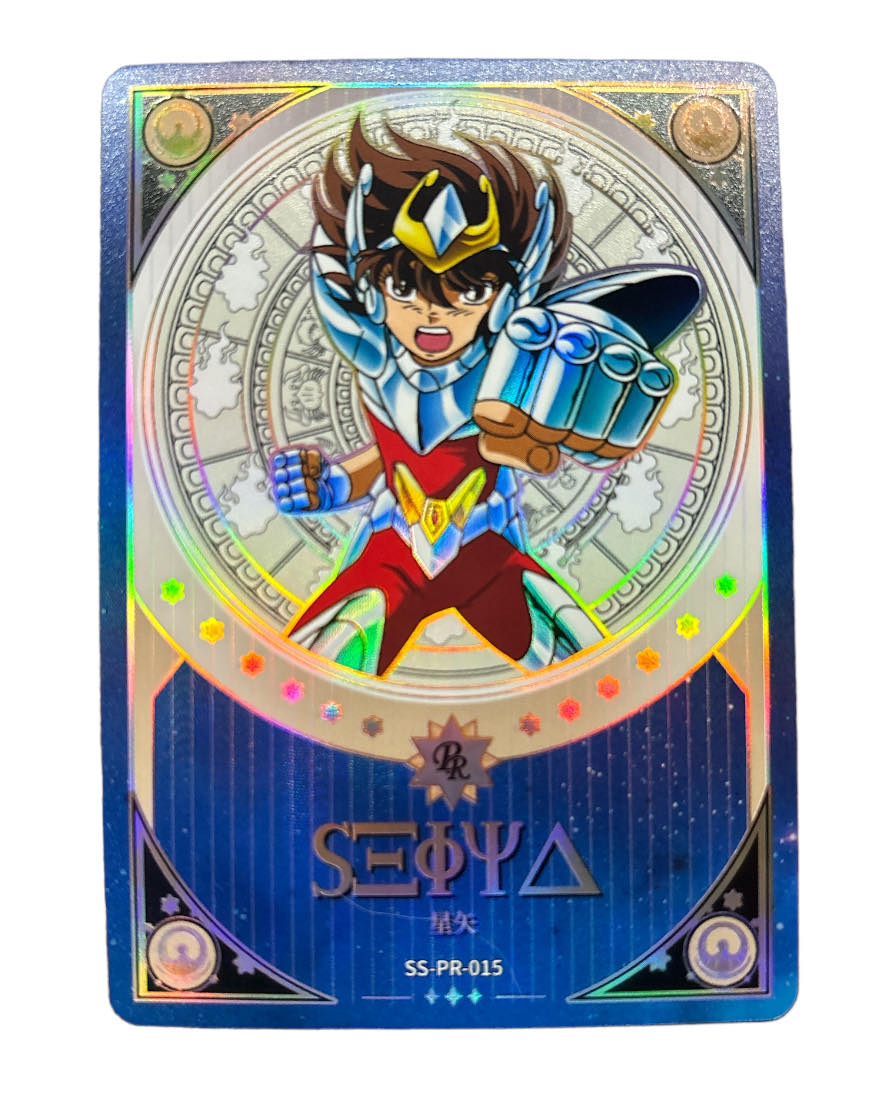 Saint-Seiya promo card