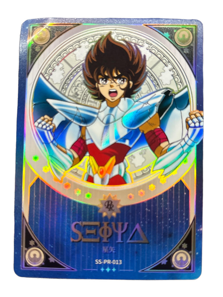 Saint-Seiya promo card