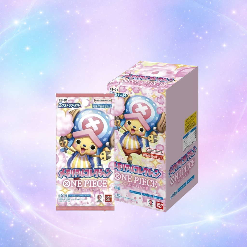 One Piece Card Game – EB-01 Extra Booster – Booster Japonais