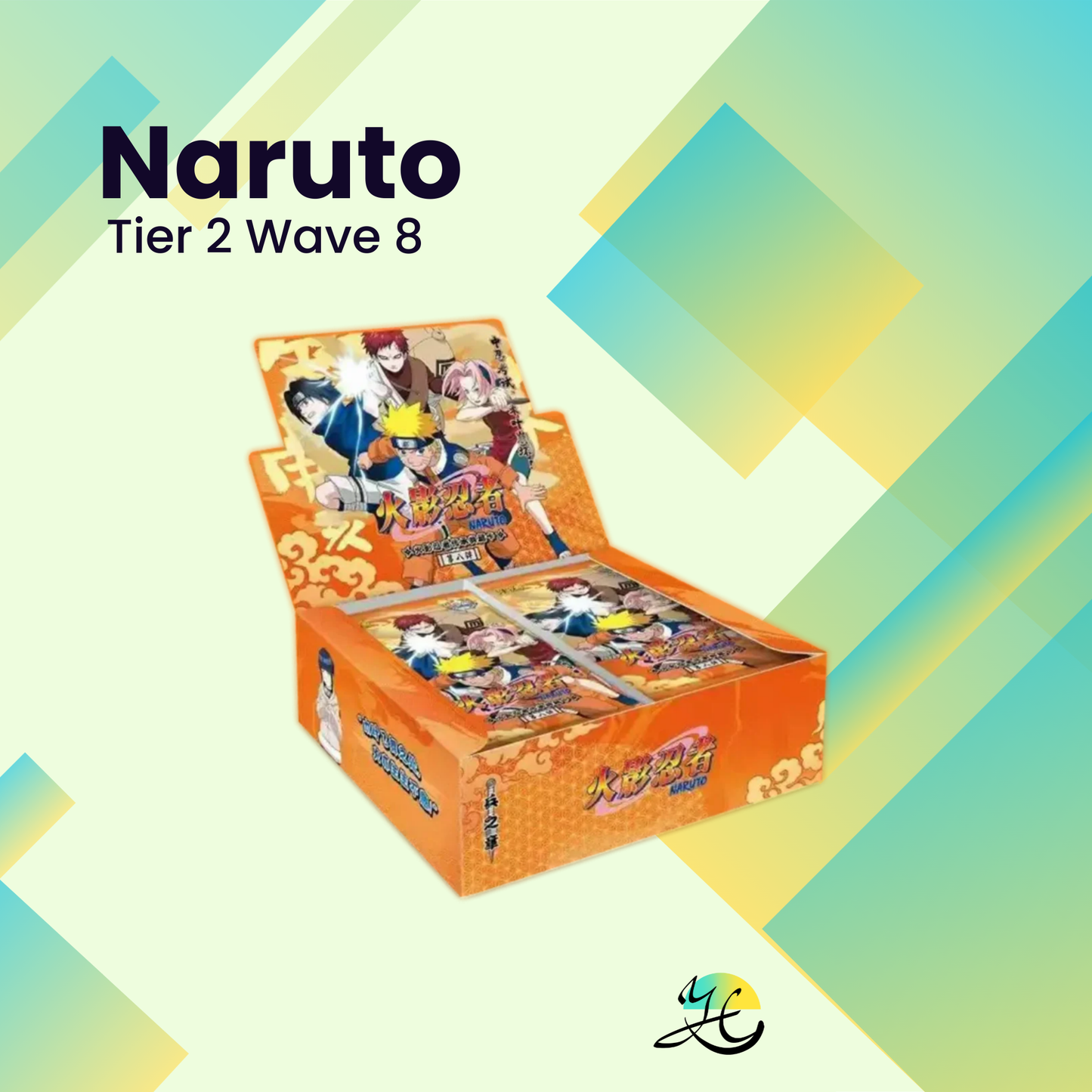 Naruto Booster box/Blue Pack/Blue Tier 2 Wave 7