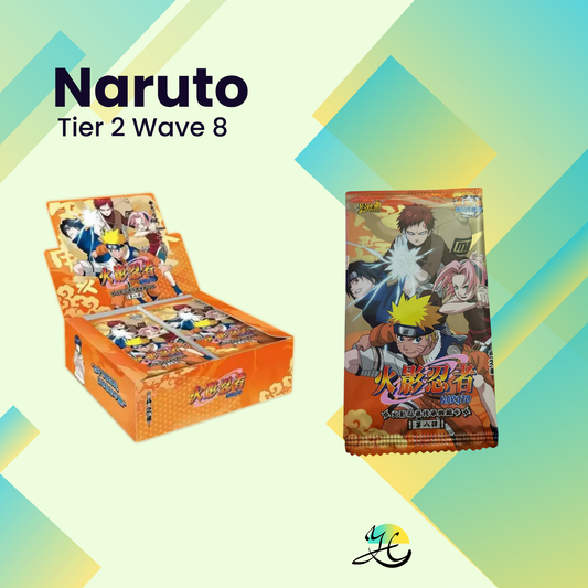 Naruto Booster box/Blue Pack/Blue Tier 2 Wave 7