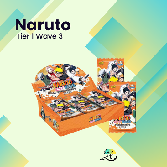 Naruto Booster box/orange Pack/orange Tier 1 Wave 3