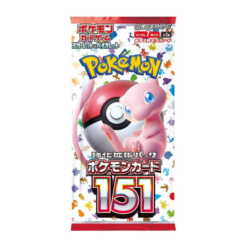 Pokémon Japonais 151 Booster box/Paquet