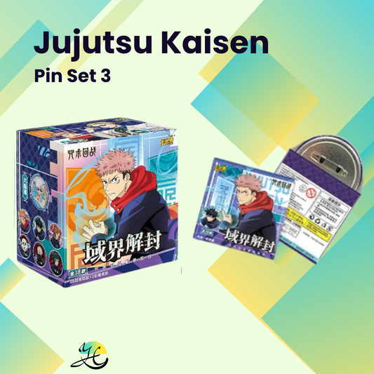 Jujutsu Kaisen Pin Set 3