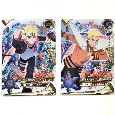 Naruto 20th anniversary promo SCR card SET 2