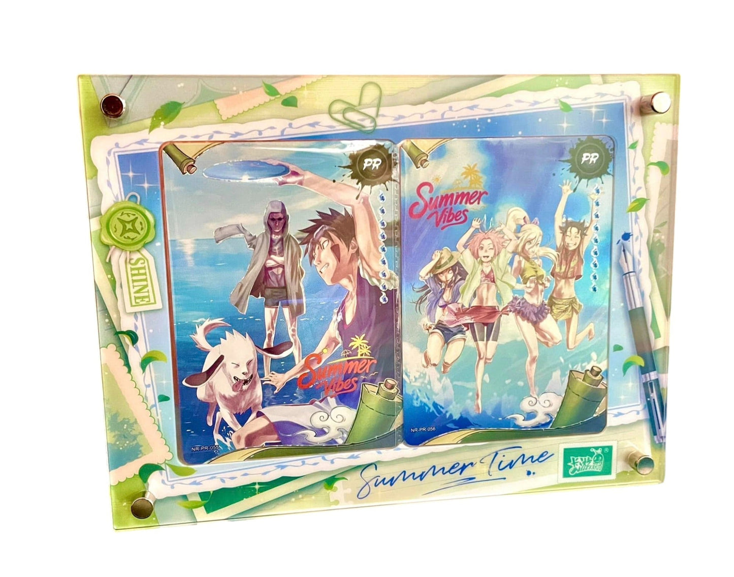 Naruto (Summer time) Carte promo set de 2 cartes