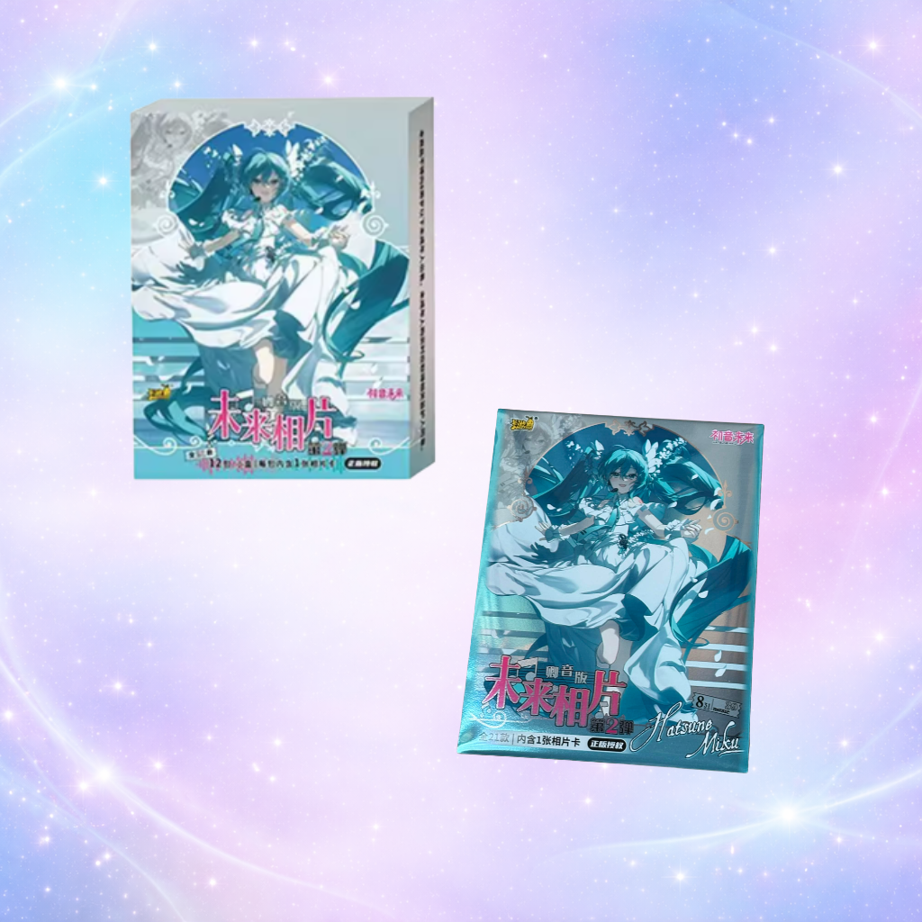 Shikishi Hatsune Miku Wave 2 Kayou – Boîte de 12 Packs