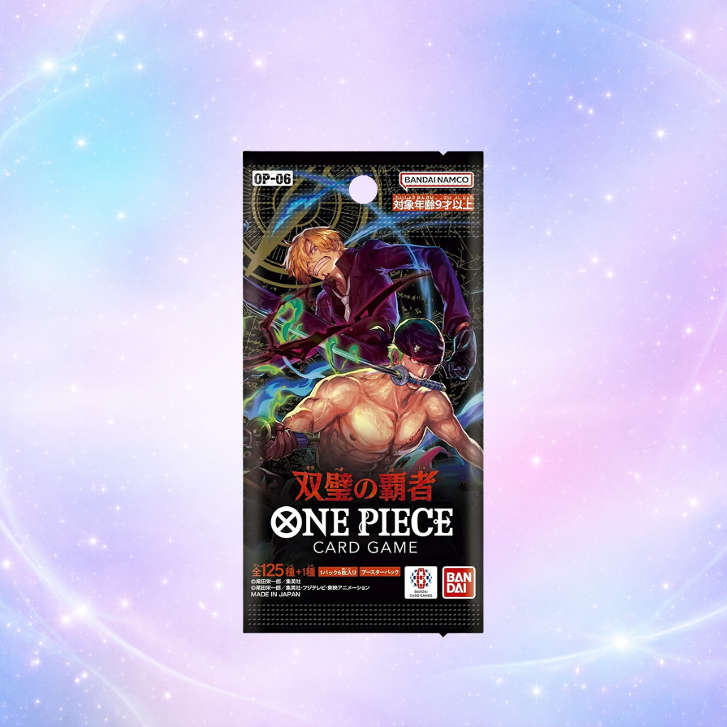 One Piece Card Game – OP-06 Wings of the Captain – Booster Japonais