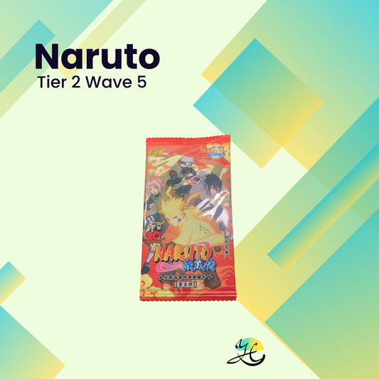 Naruto Booster box/Red Pack/Red 20th Tier 2 Wave 5