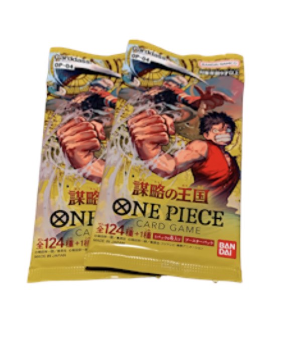 One piece 4 booster box/Paquet unité