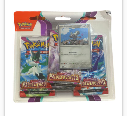 Pokémon Paldea Evolve 3 Pack blister