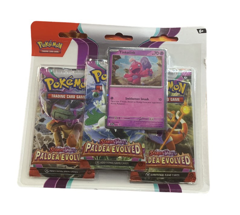 Pokémon Paldea Evolve 3 Blister Pack