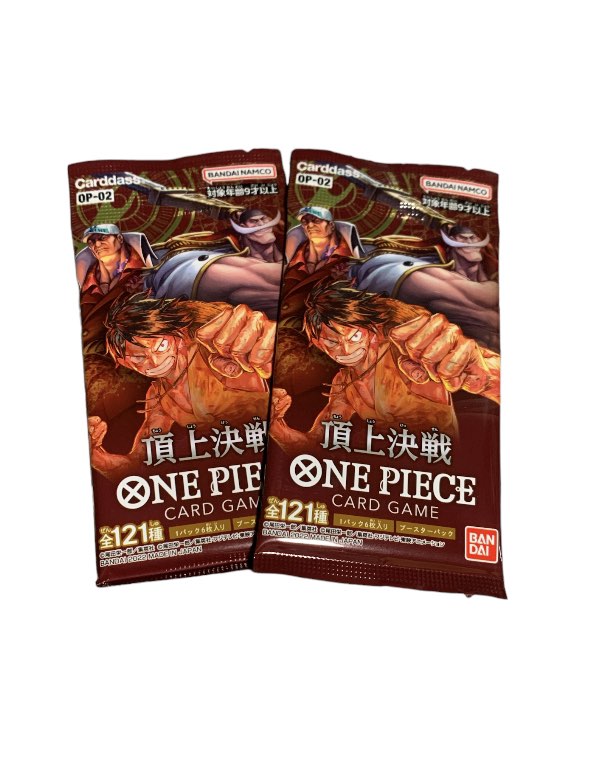 One piece 2 booster box/Paquet unité