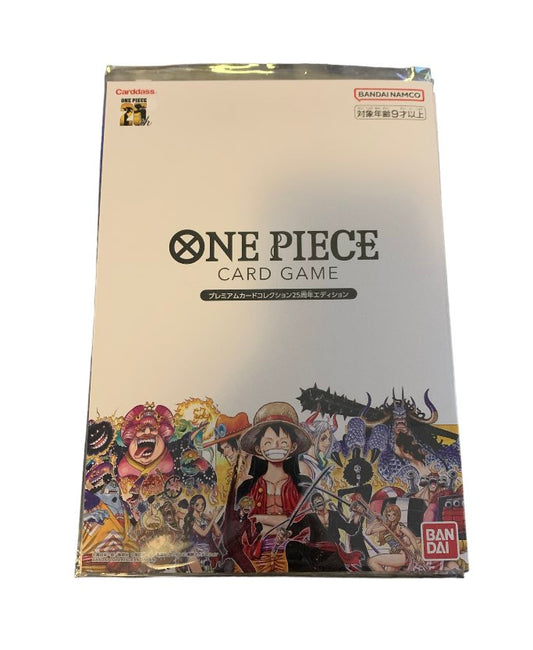 One piece 25th anniversary promo card