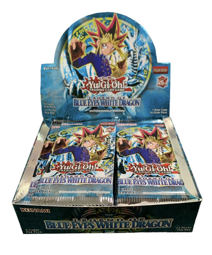 Yugio 25th anniversary booster box/packets