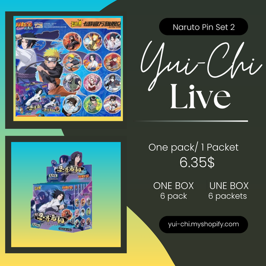 (Live) Naruto Pin Set 2