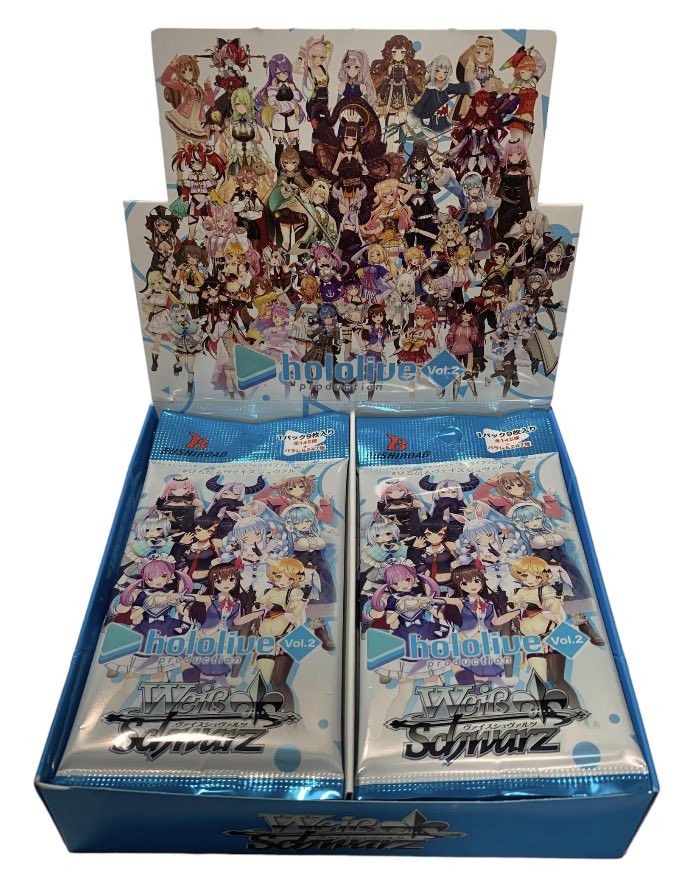 Hololive weiss schwarz booster box/Paquet unité