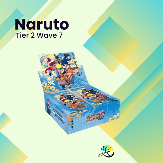 Naruto Booster box/Blue Pack/Blue Tier 2 Wave 7