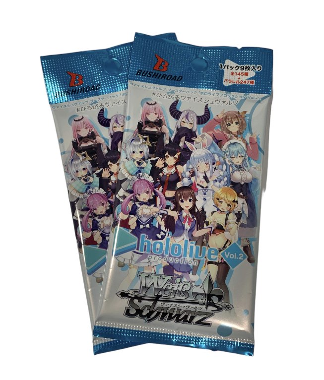 Hololive weiss schwarz booster box/Paquet unité