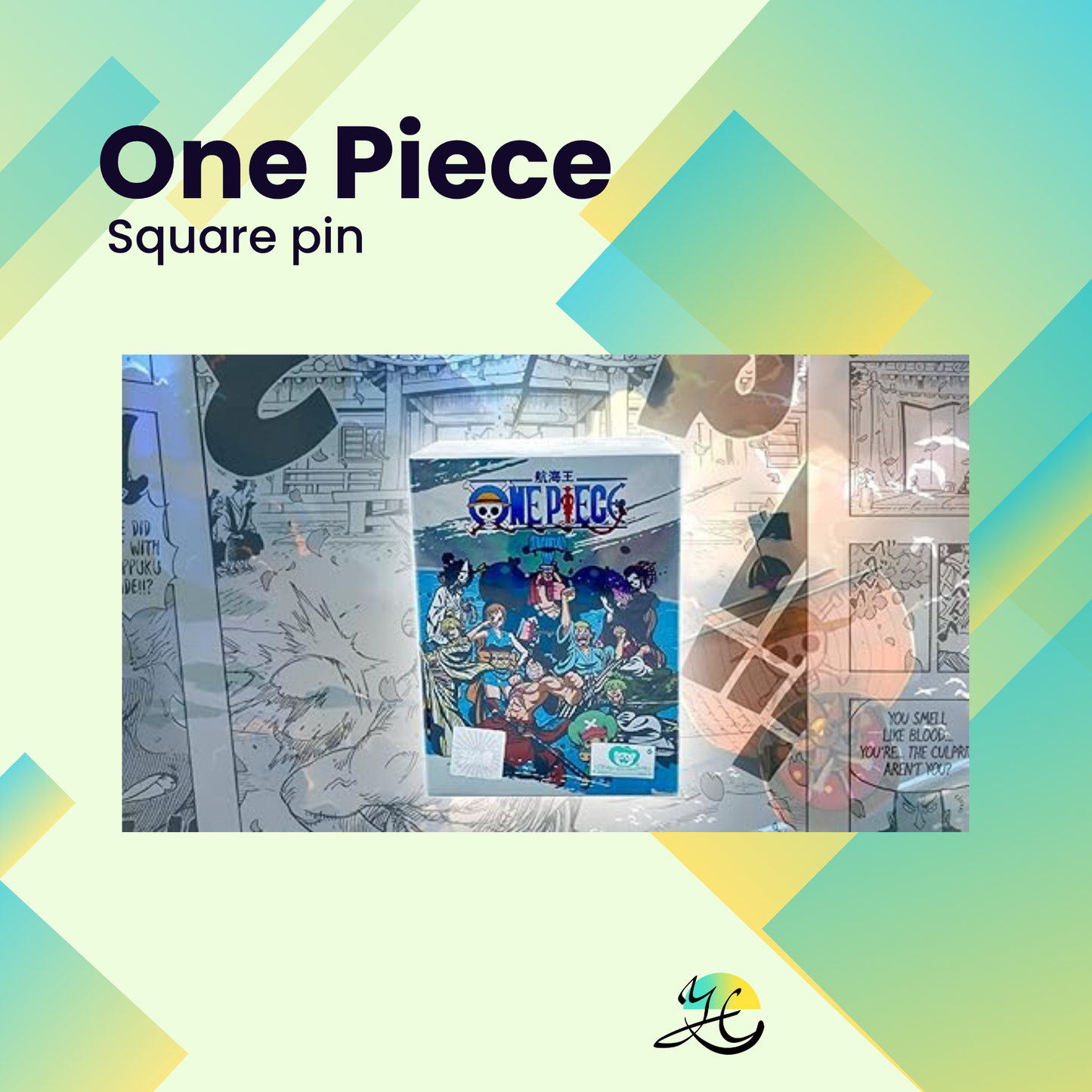 One Piece Square Pin