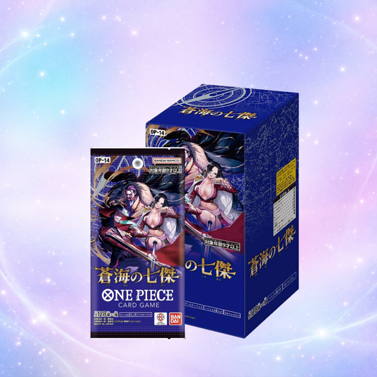 One Piece Card Game – OP-14 Crown of Justice – Booster Japonais