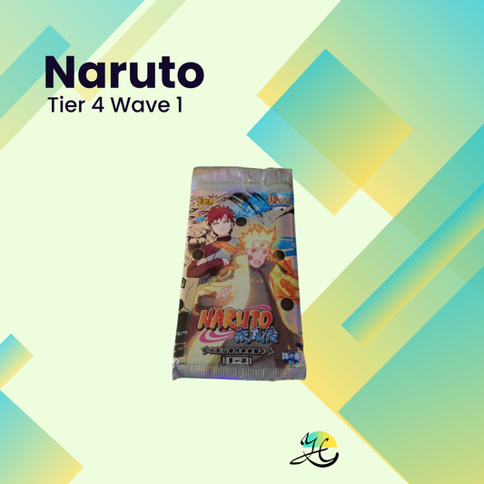 Naruto Booster box Naruto/Hitachi Pack/Hitachi Tier 4 Wave 1